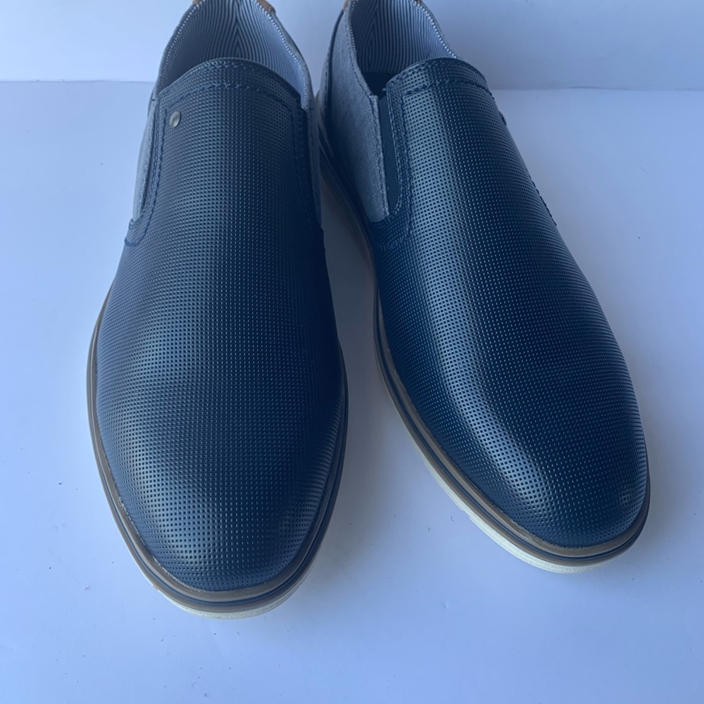 Adolpho Men  Shoes S/Luca 7 Size 8 Navy.